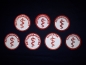 Preview: Emblem mit Aesculapstab, gestickte Embleme, Emblem mit Klett, Embleme zum aufnähen,