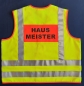 Preview: Schulweste neongelb/leuchtrot, Überwurfweste mit Reflexstreifen, Weste Schulsanitäter,