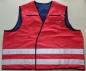 Preview: Wendeweste Art. 9818, Überwurfweste beidseitig, wendbare Weste in verschiedenen Farben, individuelle Weste gestalten,