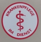 Preview: Aufkleber auf Glas 2-farbig, Aufkleber rot/weiß, Notarzt-Aufkleber, Rettungsdienst-Aufkleber, First Responder Aufkleber,