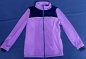Preview: Fleece-Jacke violett/blau mit Biese, Fleecejacke für Herren, wärmende Fleecejacke, Seelsorger Fleecejacke, Outdoor-Fleecejacke, Fleecejacke für Damen,