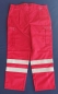 Preview: Einsatzhose dunkelrot mit Reflexstreifen, Sonderpreisartikel, dunkelrote Hose mit zwei Streifen, Rettungsdiensthose,