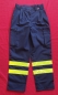 Preview: Einsatzhose blau mit Reflexstreifen, Schnäppchenpreis, Hose mit GSG-Streifen, blaue Hose, Hose mit silbernen Streifen, Sonderpreis