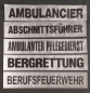 Preview: Rückenschild 3M/silber s, Sonderpreisartikel, silberne Schilder mit schwarzer Schrift, Rückenschilder in 42x8 cm,