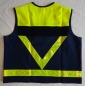 Preview: Schulsanitätsdienst-Weste blau/gelb Art. 8889/G, Überwurfweste, Aktionsartikel