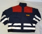 Preview: Fahrdienst-Jacke blau/dunkelrot