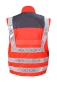 Preview: DRK-Einsatzweste Art. 9254/DRK, leuchtrote BRK-Weste, Weste mit weißen Reflexstreifen,