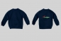 Preview: Kinder-Sweatshirt blau, Fire-Fighter, Feuerwehr Nachwuchs, Jugendfeuerwehr, Sweatshirt für Kids, Kinderfeuerwehr,