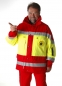 Preview: Einsatzanorak Mischgewebe neongelb/dunkelrot, Jacke für den Rettungsdienst,
