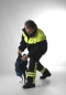 Preview: Ausbilderhose THL Art. 1076/GSG/TR, dunkelblaue Feuerwehrhose, Feuerwehrhose mit Reflexstreifen, GSG-Streifen,