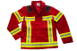Preview: Fire-Kids-Jacke dunkelrot Art. 9875, Kinderfeuerwehr, Jugendfeuerwehr, Feuerwehr-Kids, Jacke mit GSG-Streifen,