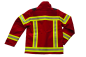 Preview: Fire-Kids-Jacke dunkelrot Art. 9875, Kinderfeuerwehr, Jugendfeuerwehr, Feuerwehr-Kids, Jacke mit GSG-Streifen,