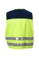 Preview: Seelsorger-Überwurfweste neongelb/blau Art. 9701, Seelsorger-Weste, Weste für Notfallseelsorge und Krisenintervention,