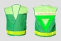 Preview: Junior-Helfer-Weste Art. 8400 neongelb/grün, Weste für Kinder,