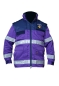 Preview: Seelsorger-Blouson violett/blau Art. 9185/V, KIT-Jacken, violette Seelsorge-Jacke, NFS-Jacken,