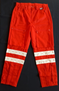 Preview: Einsatzhose "Fly" dunkelrot Art. 1064, Fliegerhose, Schnäppchen, Arbeitshose mit Taschen, Sonderpreishose,