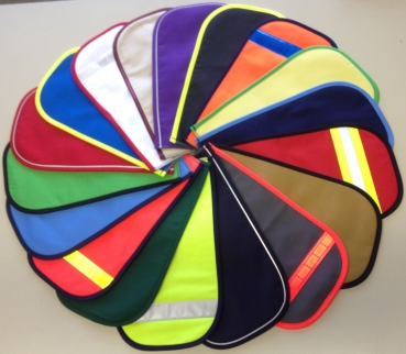 Preview: Wendeweste Art. 9818, Überwurfweste beidseitig, wendbare Weste in verschiedenen Farben, individuelle Weste gestalten,