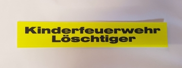 Preview: Rückenschilder gelb (matt) 30x5cm