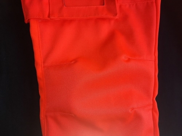 Preview: Jeanshose leuchtrot/grau 