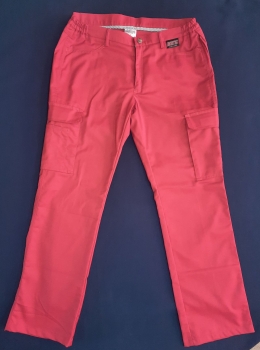 Preview: Jeanshose dunkelrot, Stretchhose, Wasserwacht-Hose, BRK-Hose, Rettungsdiensthose,