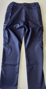 Preview: Hose blue shadow (dunkelblau), Tagesdiensthose, Ausgehhose mit Biese, Feuerwehrhose, Freizeithose, Securityhose, Hose dunkelblau,