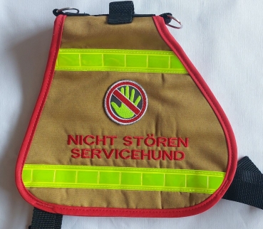 Emblem "NICHT STREICHELN"
