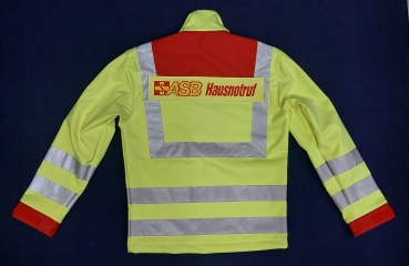 Preview: ASB-Schild 3M/gelb 38x8 cm, ASB-Hausnotruf, Sonderpreisartikel, ASB-Rückenschild, ASB PSNV,