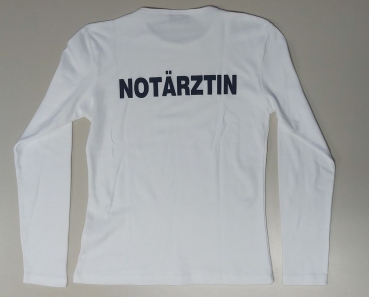 Preview: Rücken-Flex-Aufschrift "Standard-Text", Rückendruck FEUERWEHR, NOTARZT, NOTÄRZTIN uvm., Aufdruck nach Kundenwunsch,