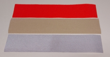 Preview: Haftteil in 42x8 cm, Sonderpreis, Flauschband zum aufnähen, Flauschband,