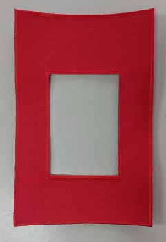 Preview: Tasche zum aufnähen, Blocktasche, Ausweistasche, Tasche zum nachträglichen aufnähen,