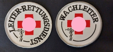 DRK-Emblem, Aktionsartikel, RK-Emblem rund, gesticktes Emblem,