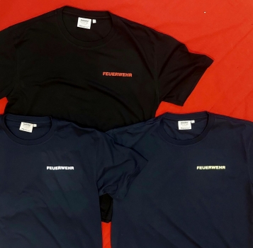 Preview: T-Shirt Performance Art. 281, Hakro T-Shirt, T-Shirt aus Mischgewebe, FEUERWEHR-Shirt,