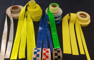 Reflexband, Reflexfolie zum aufnähen, Reflektorband, Sonderpreis, Warnband, reflektierendes Leuchtband, Reflexband,