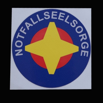 Aufkleber NOTFALLSEELSORGE, Aufkleber rund, NFS-Aufkleber, Kennzeichnung für´s Fahrzeug,