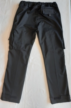 Preview: Jeanshose Notice & Call mit Blocktasche, Hose mit Notizblock-Tasche, schwarze Hose mit Blocktasche,