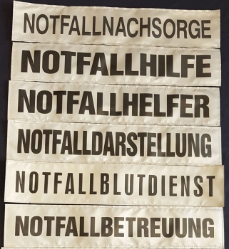 Rückenschild 3M/silber M-R