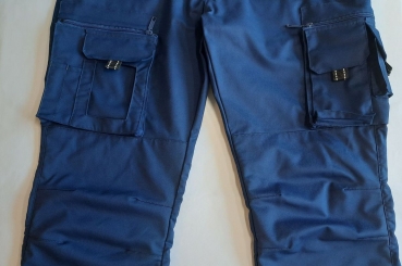 Preview: Jeanshose Notice & Call mit Blocktasche, Hose mit Notizblock-Tasche, blaue Hose mit Blocktasche,