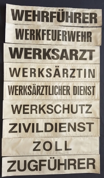 Preview: Rückenschild 3M/silber S-Z