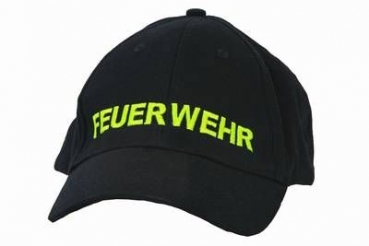 Cap blau mit Bestickung in gelb