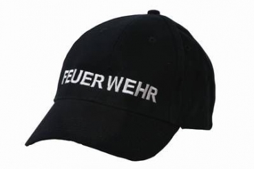 Cap blau mit Bestickung in silber