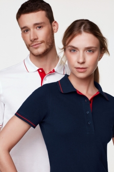Preview: Casual Polo-Shirt Art. 803, Hakro-Polo, bedruckbares Shirt, Polo aus 100 % Baumwolle,