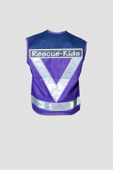 Rescue-Kids-Weste Art. 8420 violett/blau