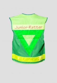 Preview: Junior-Helfer-Weste Art. 8400 neongelb/grün, Weste für Kinder,