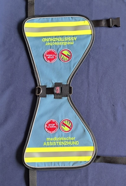 Emblem "NICHT STREICHELN"