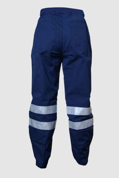 Einsatzhose "Fly" blau Art. 1015, Arbeitshose blau mit Taschen, Schnäppchen, Fliegerhose, Sonderpreishose blau,
