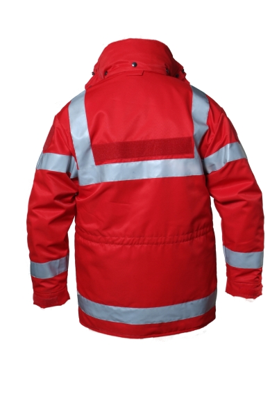 Einsatzjacke dunkelrot, Wasserwacht-Jacke, Wetterschutz-Jacke, BRK-Wasserwacht,