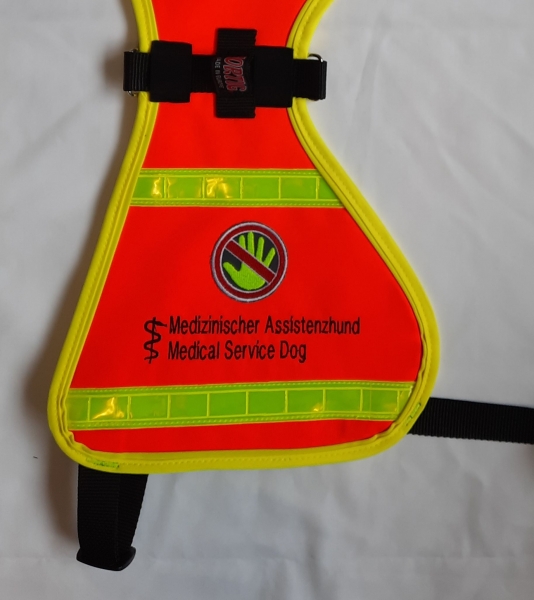 Emblem "NICHT STREICHELN"