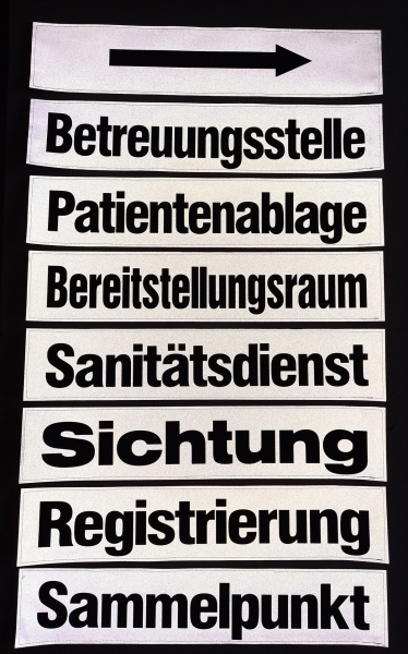 Sonderdruck-Schild 3M/silber, Schild mit Wunschbeschriftung, Kennzeichnung mit Wunschtext, Schilder mit Sonderbeschriftung, reflektierendes Schild,