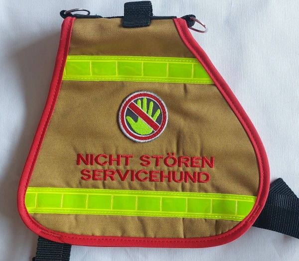 Emblem "NICHT STREICHELN"