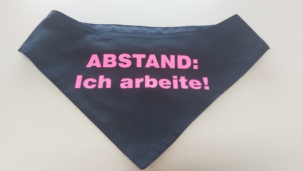 Hundehalstuch MIT Aufschrift, Sonderpreis, Halstuch für Hunde, Halstuch mit Flex-Aufschrift,